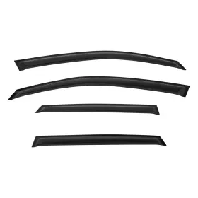 Llpta 698797920742 Window Visor Vent Rain Guard Deflector For Audi Q5 Sq5 2009-2017 Smoke 4 Pcs