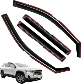 Ylbr-nqyd-0031 Longkees In-channel Window Visors Rain Guards For Gmc Acadia 2017-2023 4pc Ylbr-nqyd-0031 Longkees In-channel Window Visors Rain Guards For Gmc Acadia 2017-2023 4pc