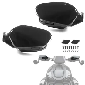 Luxemoto Lx0050 Handguards Protector Wind Deflectors For Can Am Ryker All Black