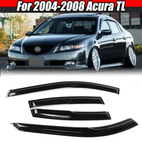 Hy003191 Mag For 2004-2008 Acura Tl Rain Guard Window Visor Weather Shield Vent Deflector