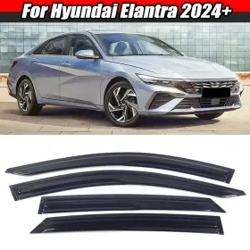 Hy007063 Mag Window Visor Wind Guard Rain Shield Vent Deflector For Hyundai Elantra 2024 2025