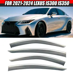 Hy009348 Mag For Lexus Is300 Is350 21-2025 Weather Shield Rain Guard Wind Deflector Sun Shade