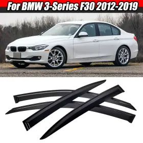 Mag Hy009520 Out Channel Fit Bmw 3-series F30 320i M3 12-18 Window Vent Deflector Rain Guard