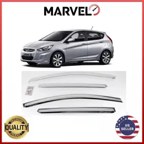 321605 Marvel Automotive Group For Hyundai Accent 5 Door 2011-2017 Window Vent Visor Rain Guard Deflectors