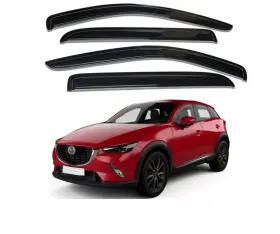 5451110 Marvel Automotive Group For 2015-2021 Mazda Cx-3 Window Vent Visor Rain Guards Deflectors