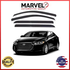 Mvela17 Marvel Automotive Group For Hyundai Elantra 2017-2020 Window Vent Visor Rain Guard Deflector