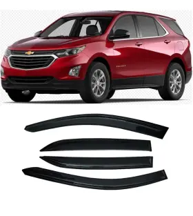 Mvequi23 Marvel Automotive Group Tape-on Window Vent Visor Rain Guards Deflectors For Chevy Equinox 2018-2024 Out