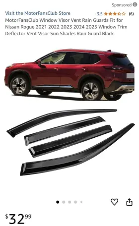 Mvexp11 Marvel Automotive Group Rain Guards Nissan Rogue