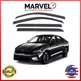 Mvk521 Marvel Automotive Group For Kia K5 2021-2024 Window Sun Vent Visor Rain Guards Deflectors
