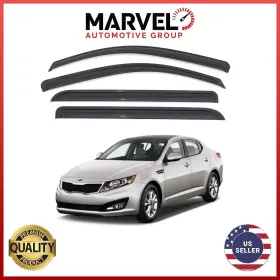 Mvop11 Marvel Automotive Group For Kia Optima 2011-2015 Window Sun Vent Visor Rain Guard Deflectors