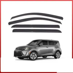 Mvsou20 Marvel Automotive Group Smoke Window Sun Vent Visor Rain Guards Deflectors For Kia Soul 2020-2024
