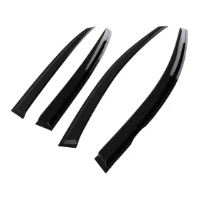 Maxpeedingrods 0ivly5 Window Visors Rain Guards Wind Deflectors For Kia Rio 2018-2023 Black Tinted Set