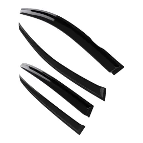 Maxpeedingrods 6ag94p 4pc Window Visors Rain Guards Side Wind Deflectors For Kia Rio 2018-2023 Black