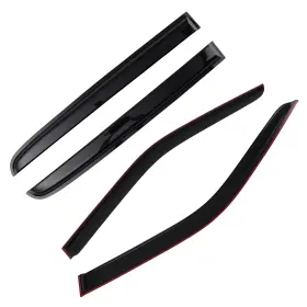 7mvy1o Maxpeedingrods Acrylic Window Visor Rain Deflectors For Ford F250-f550 Super Duty 1999-2016 4pc