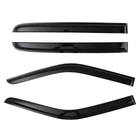 Grky1e Maxpeedingrods Acrylic Window Visor Rain Deflectors For Ford F250-f550 Super Duty 1999-2016 4pc