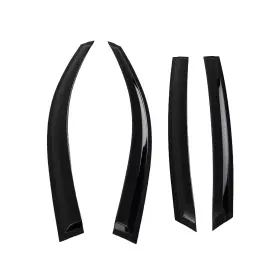 Maxpeedingrods Zvr6xw 4pcs Window Visor Rain Guard Vent For Honda Accord 2018-2022 Sedan Black Set