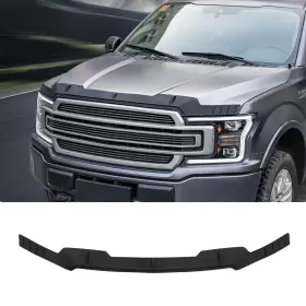 Maxzina 702602879281 Tpe Hood Protector Compatible With 2015-2020 Ford F150 Black