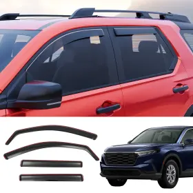 Maxzina 702602911103 Visor Rain Guards For 2025 Honda Passport Not 2026 Weather Shield