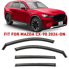 200923 Mazda Rain Guards Vent Visors Shade For 2024-2025 Cx-90