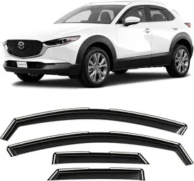 620247 Mazda Window Rain Guards Fits 2020-2024 Cx-30 620247 Mazda Window Rain Guards Fits 2020-2024 Cx-30