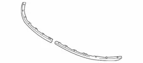 D651-51-9h1b Mazda Genuine 2011-2014 Mazda2 Right Front Air Deflector Panel