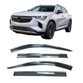Mcmmldm Cxr8203 4ps Side Car Window Visor Rain Guards Vent Deflectors Fits For Buick Envision