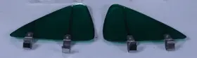 322642884 Mid America Motorworks Beetle Sedan Vent Wing Green Wind Rain Deflector For 1965-1977 Vw Type 1