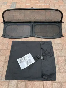 177353-10 Mini Cooper Bmw F57 R57 Convertible Wind Deflector Windscreen Oem 09-15