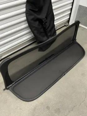 7358171 Mini Cooper Bmw F57 R57 Convertible Wind Deflector Windscreen Oem 16-22 7358171 Mini Cooper Bmw F57 R57 Convertible Wind Deflector Windscreen Oem 16-22