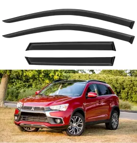 X003z42737 Mitsubishi Window Rain Guards Shield For 2011 - 2024 Outlander Sport