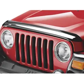 82212051ab Mopar For Dodge Durango 2011-2020 Tinted Front Air Hood Deflector