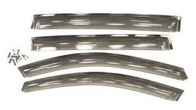 82213940ab Mopar New Oem Side Window Air Deflectors 4pc Set Jeep Cherokee 14-21