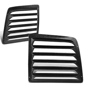 Motor-1 Mt1-winl004 2pcs Rear Window Louvers Sun Shade For 97-17 Chevy Express Gmc Savana Van