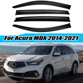 Mtd Hy009715 Fit Acura Mdx 2014-2020 Premium Style Wind Deflector Rain Guard Weather Shield