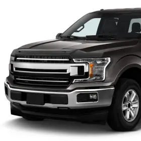 Goo17611dtr622ip Nafull Bugflector Dark Smoke Bug Hood Shield Defelctor For Ford F-150 2015-2020 Truck