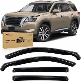 Nilight Vent-558 In-channel Window Visors For Pathfinder 2022-2024 Deflectors 4pcs