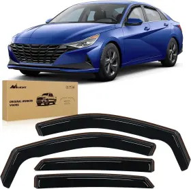 Vent-576 Nilight In-channel Rain Guards For Hyundai Elantra 2021-2024 Vent Window Visors