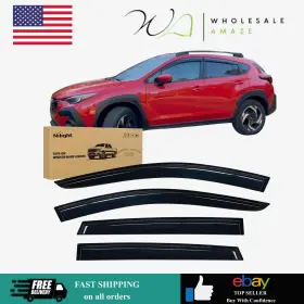 Vent-583 Nilight Window Visors Subaru Crosstrek 2024 2025 Out-channel Wind Rain Guards