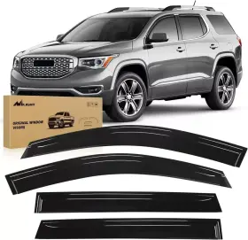 Nilight Vent-595 Window Rain Guards For Gmc Terrain 2010-2017 Deflectors