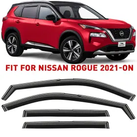 200744 Nissan Rain Guards Vent Visors Shade For 2021-2025 Rogue