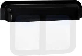 Rws-001 Novino Rv Window Rain Deflector And Sun Blade Fits 18-21 Inch Wide