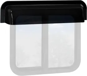 Rws-002 Novino Rv Window Rain Deflector And Sun Blade Fits 24 Inch Wide