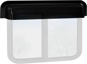 Rws-003 Novino Rv Window Rain Deflector Guard And Sun Visor Shade Fits 30 Inch Wide