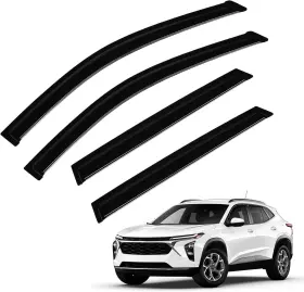 Ag1016 Oe Side Window Deflectors Rain Guards For 2024-2026 Chevy Trax
