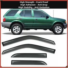 94915 Oe Quality Unite Outside Mount Window Visor For 98 - 2002 Honda Passport 1998 2004 Isuzu Rodeo