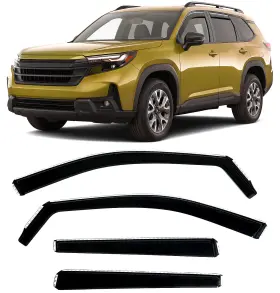 Osbfrvs26c Olltoz In-channel Window Visors Deflectors For Subaru Forester 2025-2026 Rain Guards