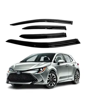 Otycrvshb18 Olltoz For Toyota Corolla Hatchback 2019-2025 Window Visors Deflectors Rain Guards