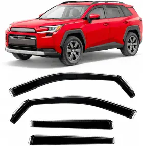 Otyrvvs26c Olltoz For Toyota Rav4 In-channel Window Visors Deflectors Rain Guards 2026-2027