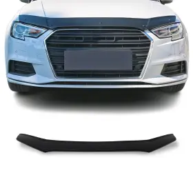 1112202 Omac For Audi A3 Quattro 2015-2020 Black Bug Shield Hood Deflector Guard