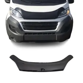 2530202 Omac Front Bug Shield Hood Deflector For Ram Promaster 2019-2025 Acrylic Smoke